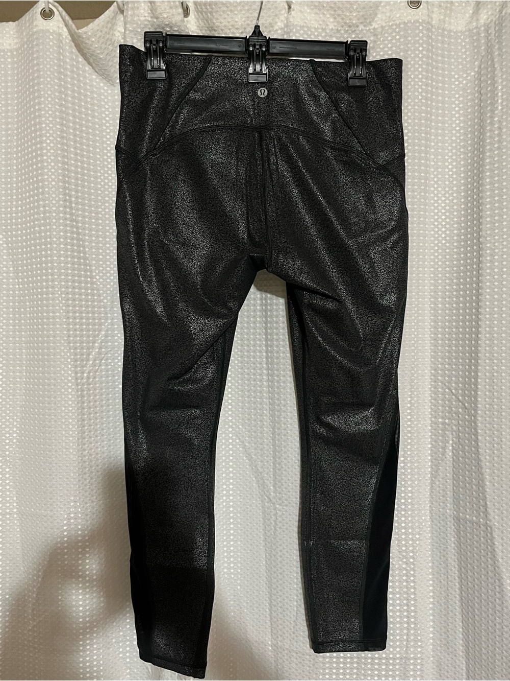 lululemon athletica Kids Black Shimmer High-Rise Leggings